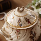 Sarreguemines Louis XV|サルグミンヌ ルイ15世 蓋付きシュガーポット thumbnail 6