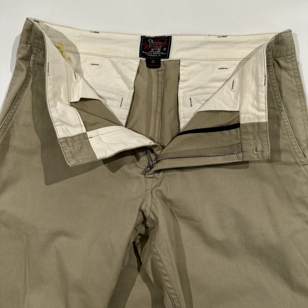 WOOLRICH ウールリッチ ネペンテス別注 USA製 チノパン W31/ベージュ