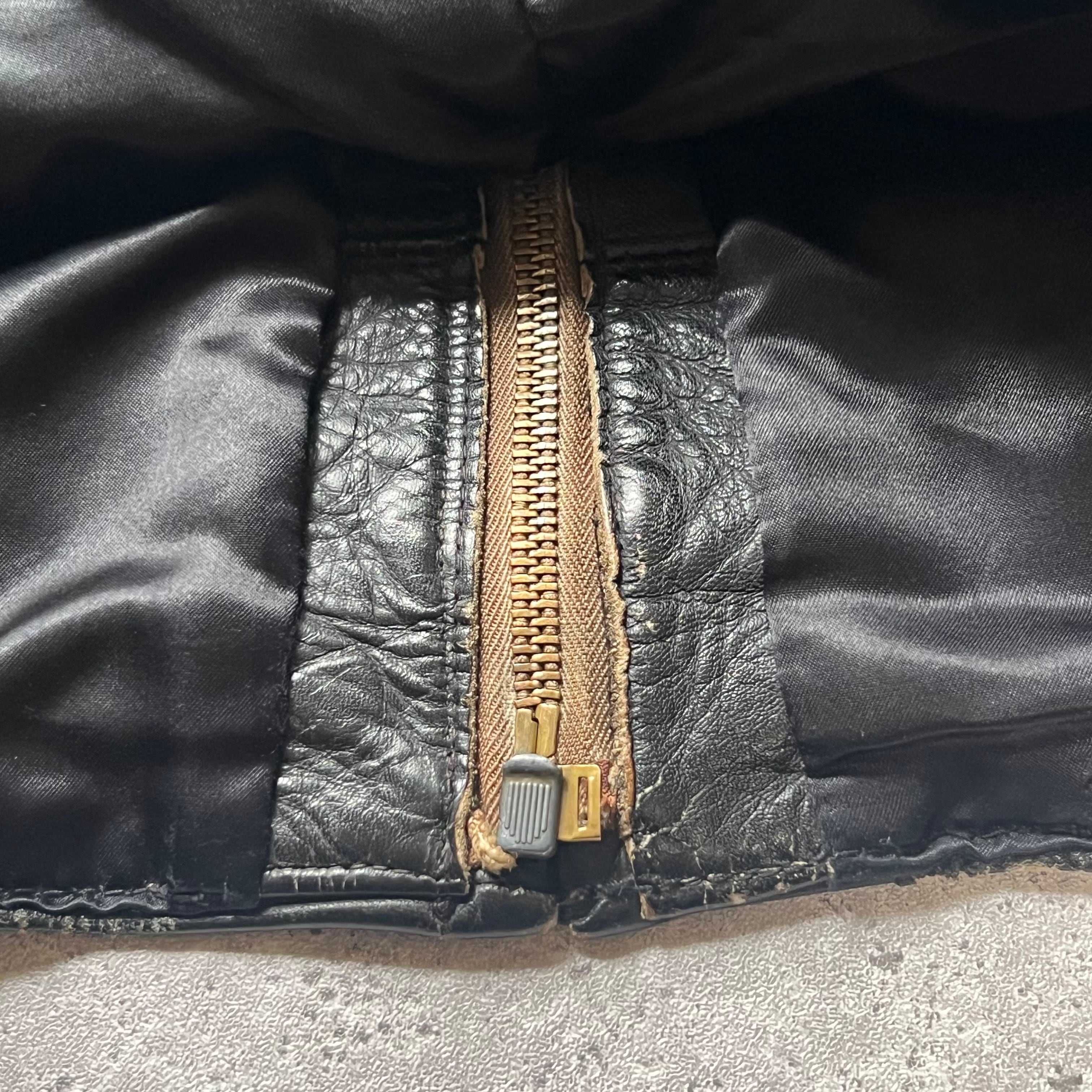 40s Euro leather jacket | PAY ID