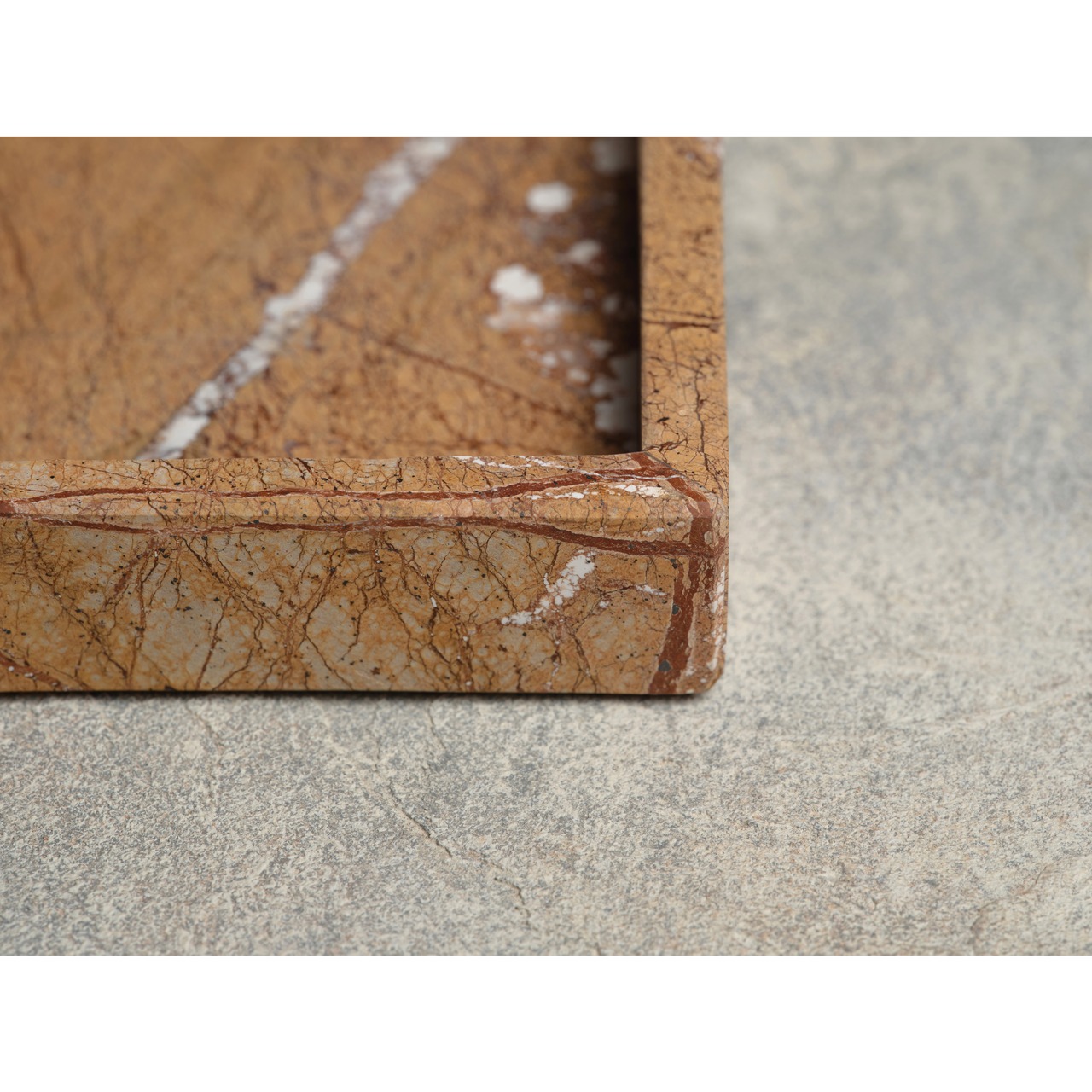 MARBLE TRAY - Rainforest Brown marble × Small