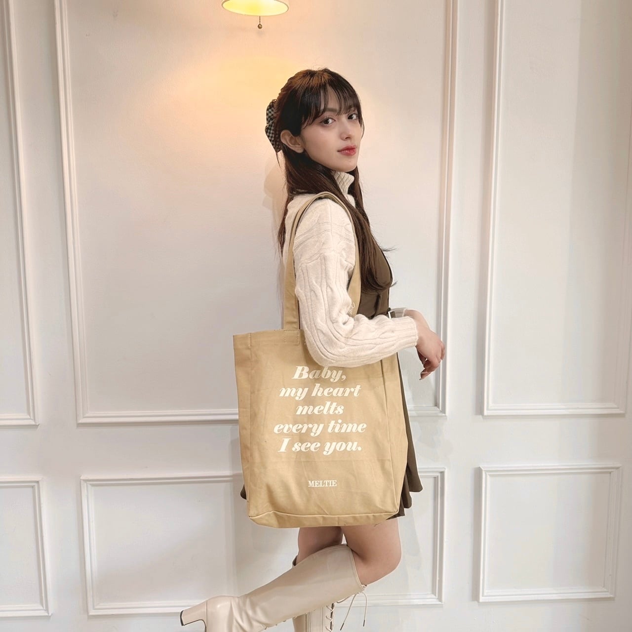 original tote bag-BROWN | meltie