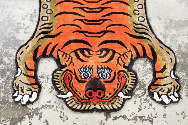 Tibetan Tiger Rug 《Sサイズ•シルク187》チベタンタイガーラグ