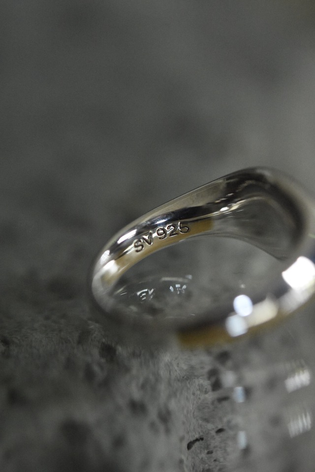 Utah／“GENERAL” exclusive for Utah／signet pinkie ring／calme／silver