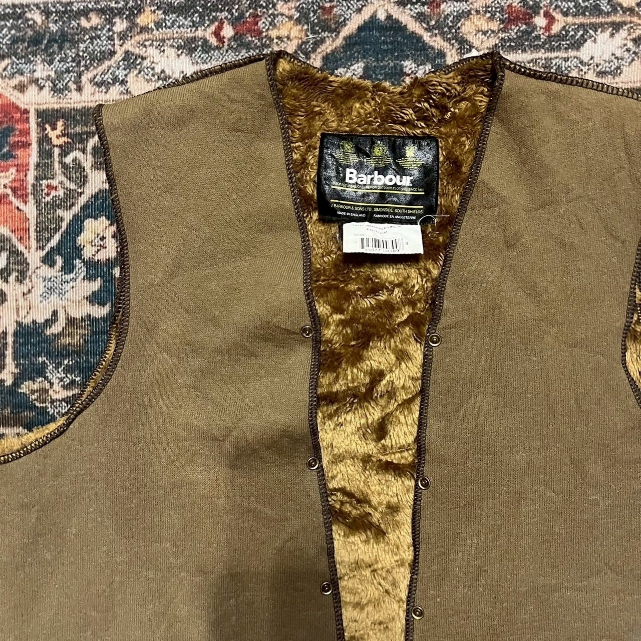 90s Barbour Liner Vest バブアー ライナーベスト ヴィンテージ 王室