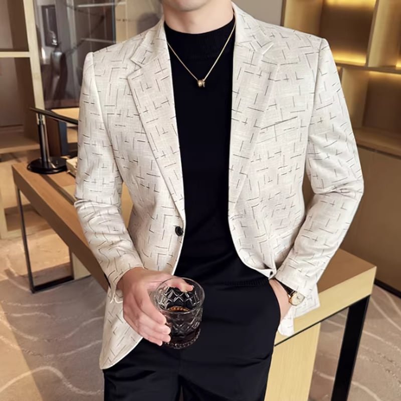 アブストラクトライン テーラードジャケット 3カラー LB1738