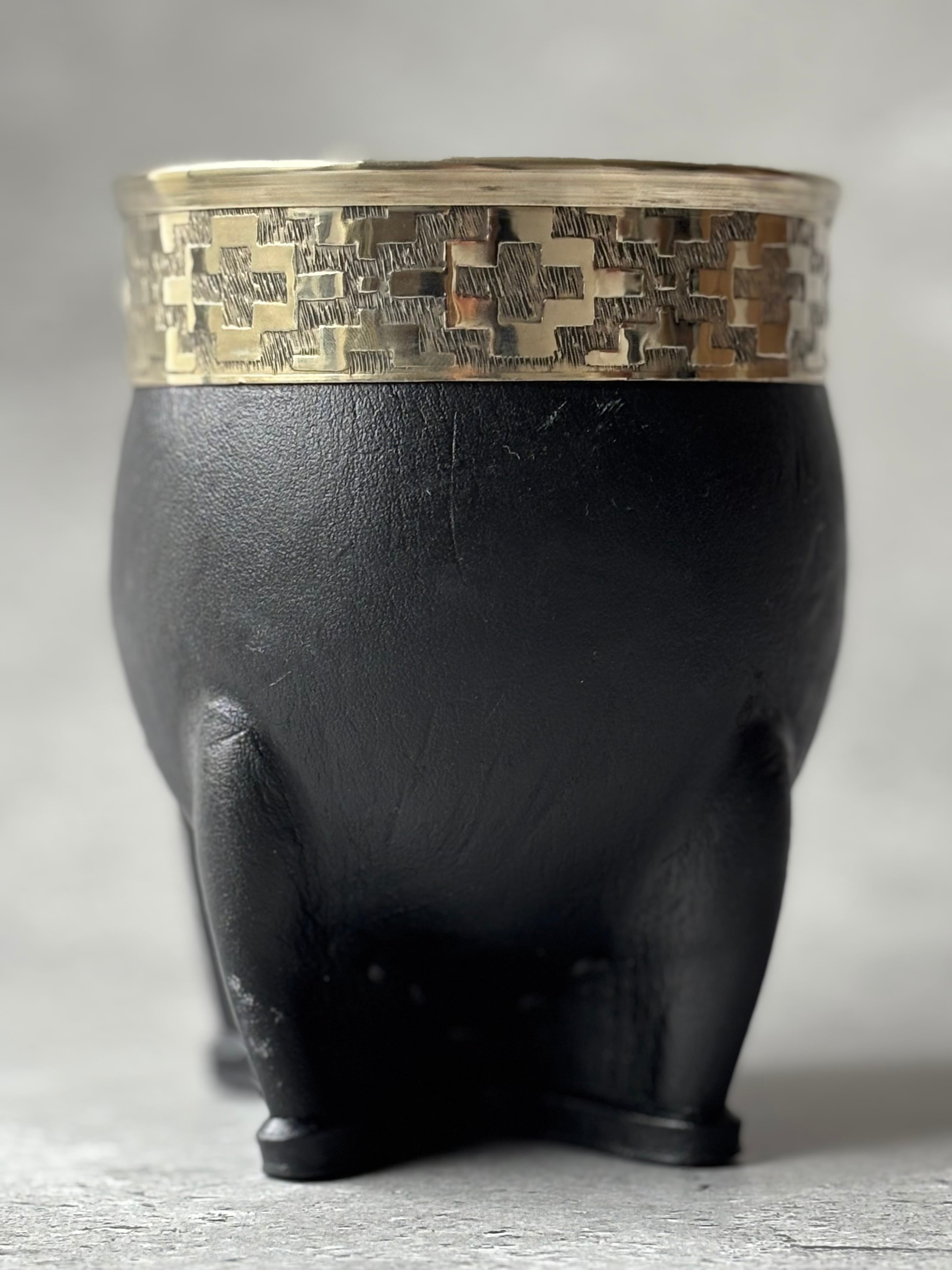 マテ壺単品】Geo Black | マテ壺専門店 PARA MATE