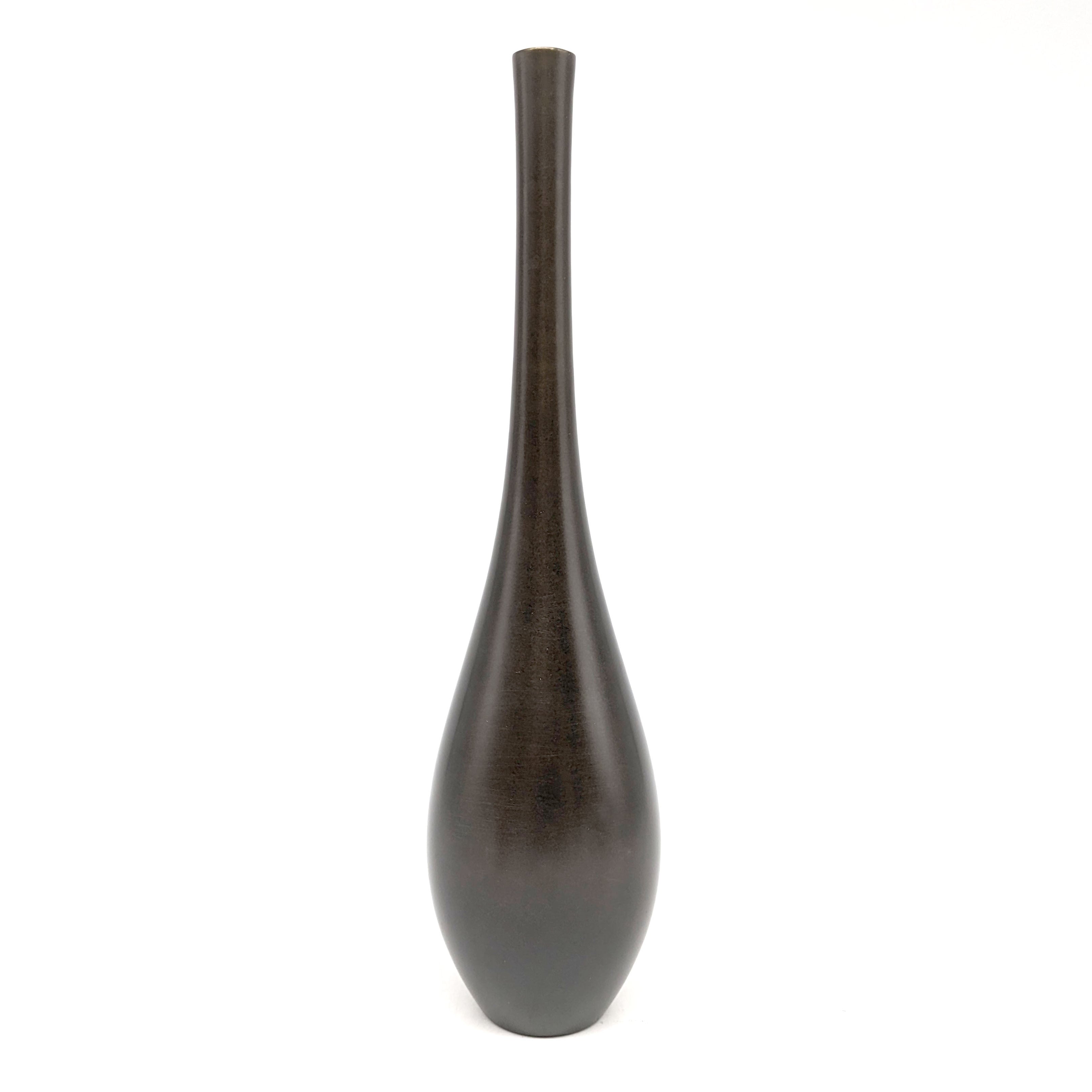 八治郎・唐銅・花器・一輪挿し・No.230907-02・梱包サイズ60 八治郎・唐銅・花器・一輪挿し・No.230907-02・梱包サイズ60