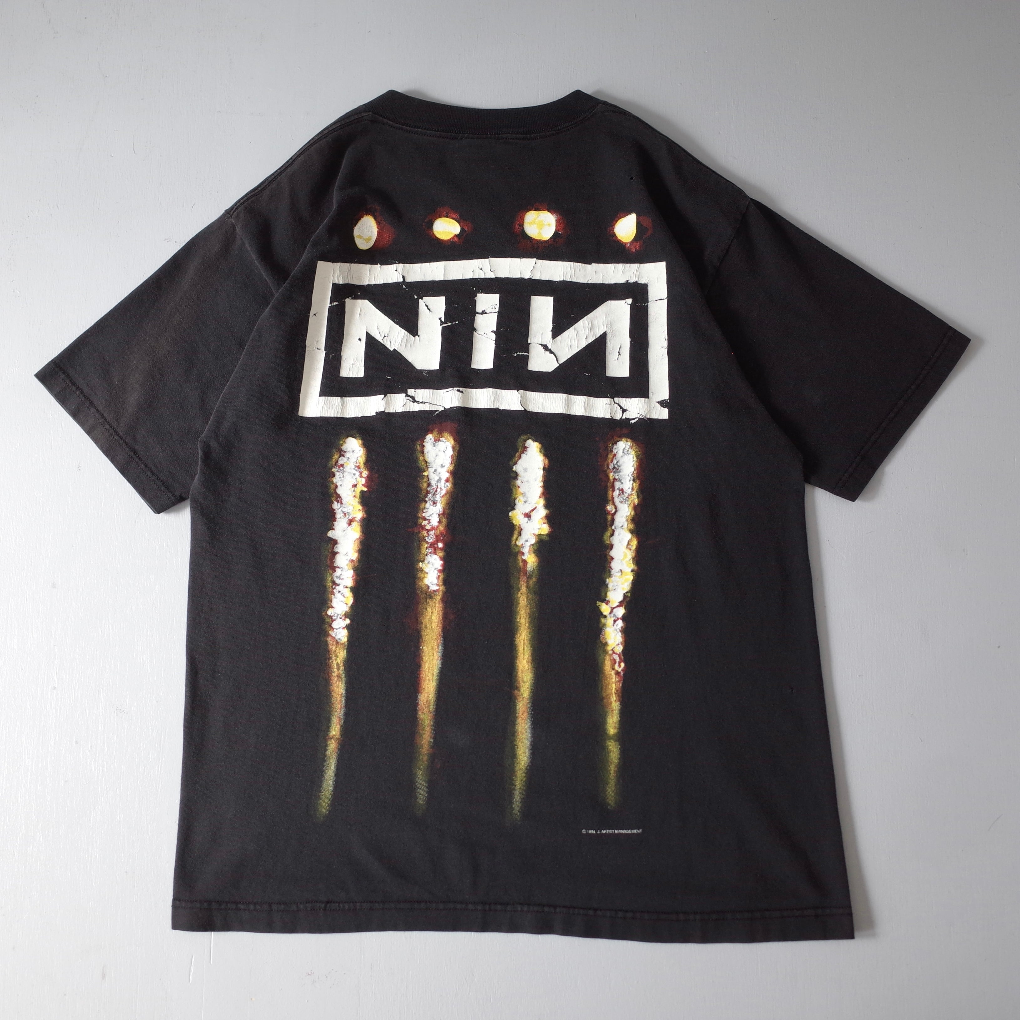 VINTAGE】 “NINE INCH NAILS” 90's~ 『the downward spiral』 Printed