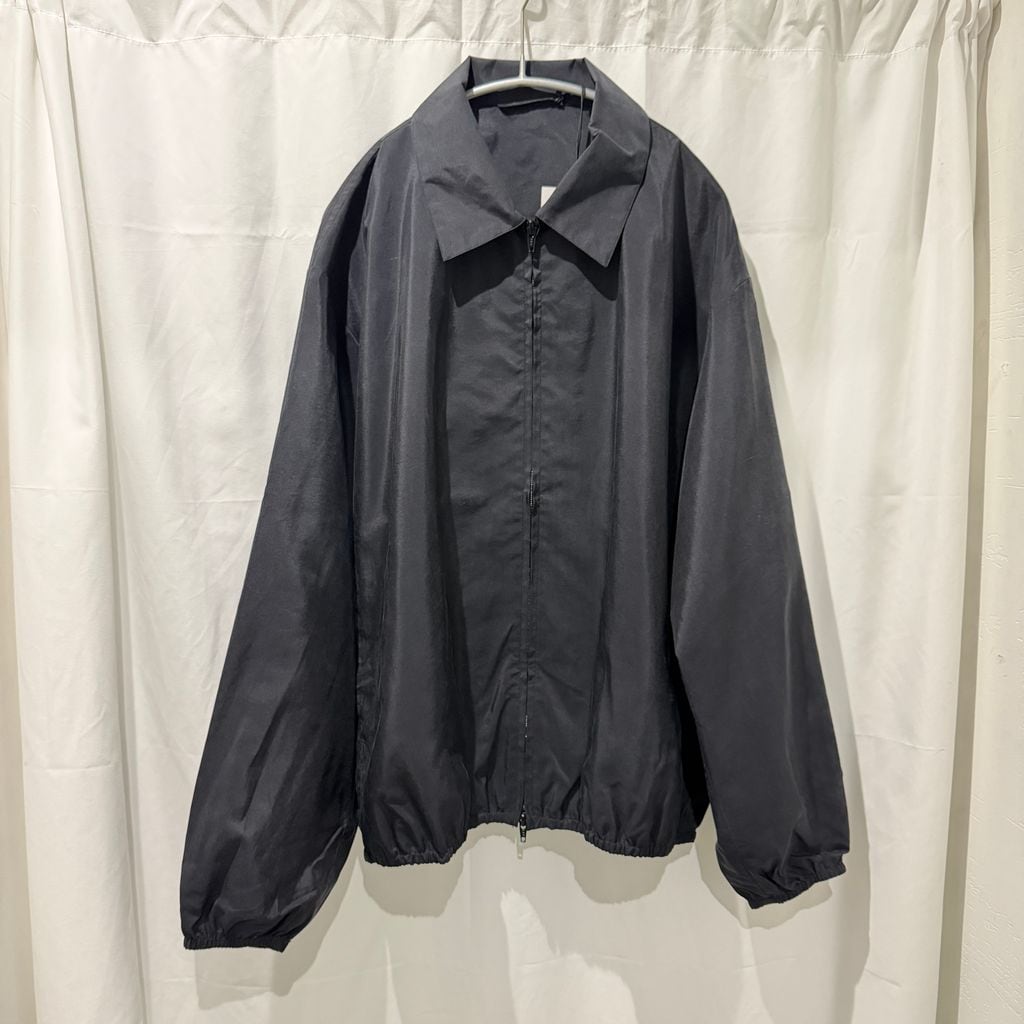 ssstein シュタイン 26SS SILK NYLON COLLARED ZIP JACKET シルク