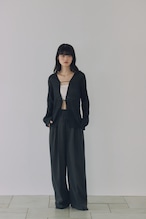 DU260515 Cut Off Tuck pants 【set up可】【T sizeあり】