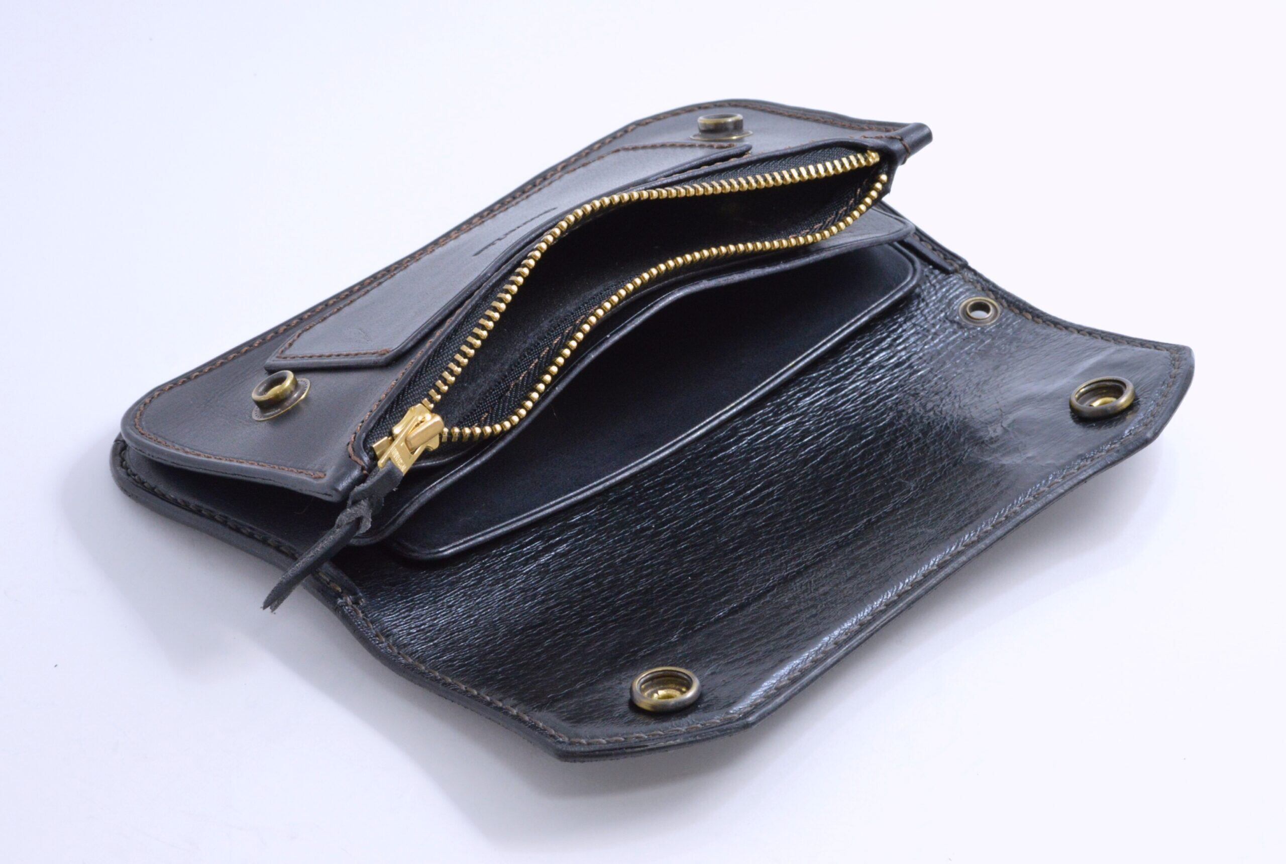 Groover Leather グルーバーレザー トラッカーウォレット GTW-100H隠し