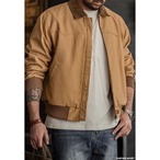 Stand Corduroy Collar Work Jacket ◇2color H0116