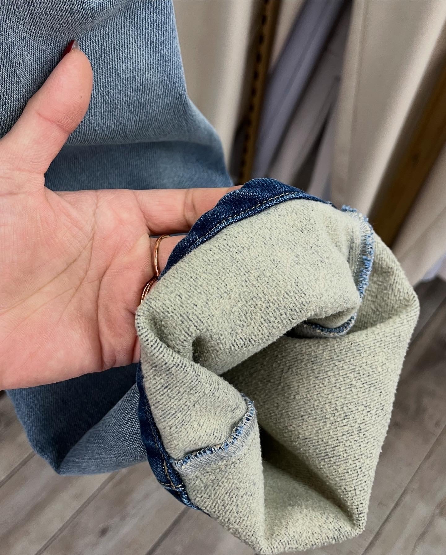 アンナケリー Annakerry 裏起毛モロッコデニムPT | Sister by ParisLagar