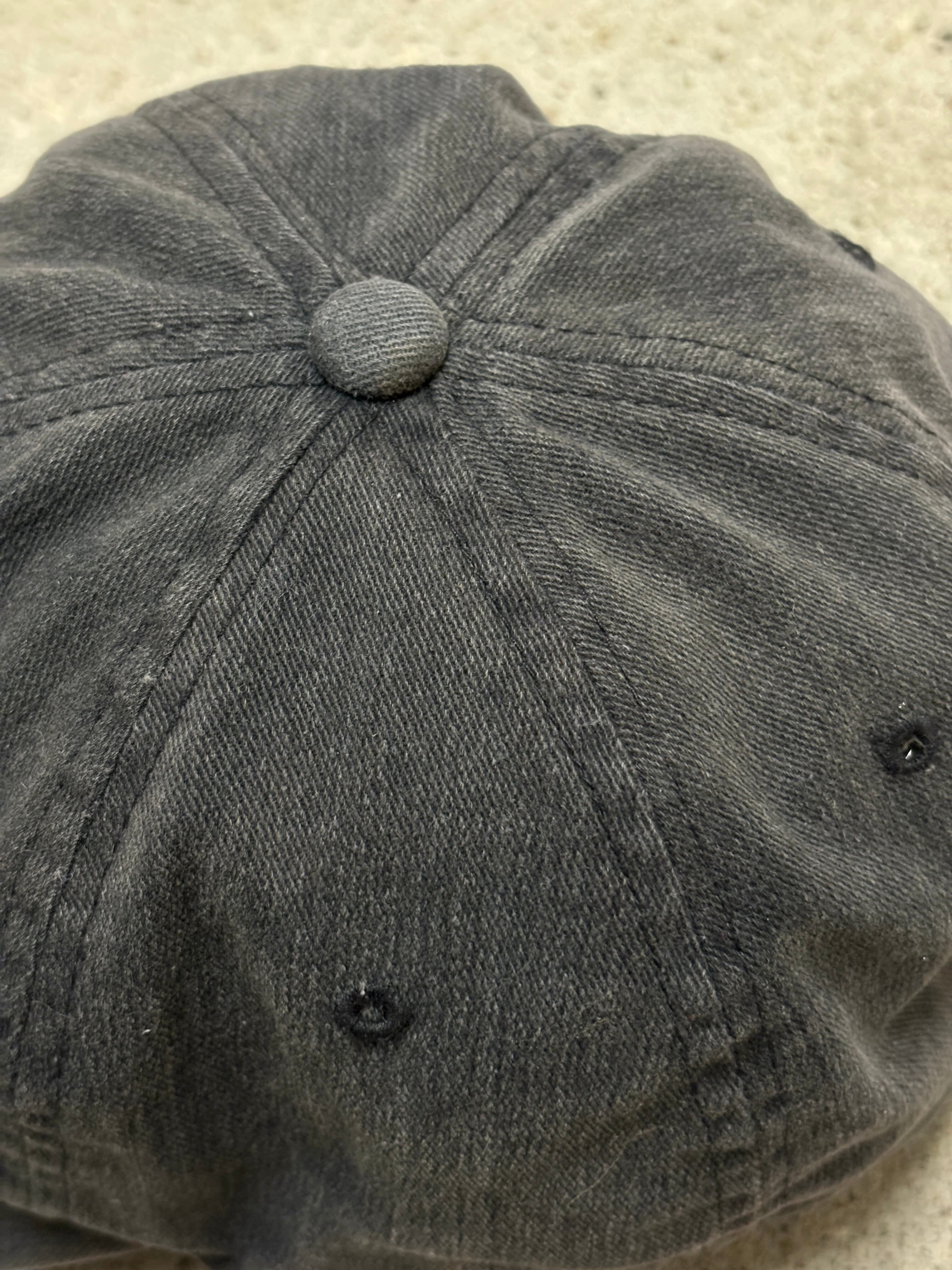 90～00s OLD STUSSY/Logo embroidery Cap/S-M/ストックロゴ/刺繍ロゴ