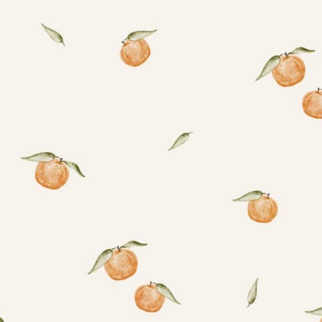 【90cm完成品】スウェットTシャツ(オレンジ)