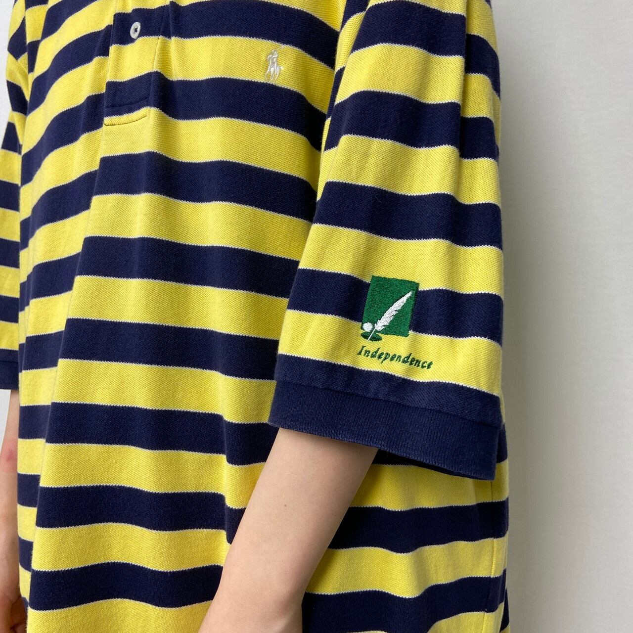 Polo Golf Ralph Lauren オールドラルフローレン 鹿の子 ボーダー