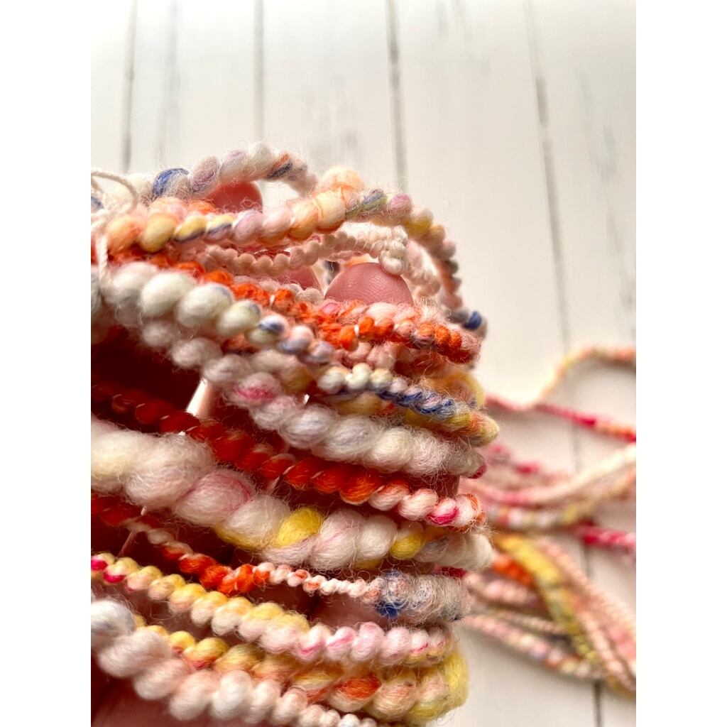 アートヤーン 手紡ぎ糸【21-1114】