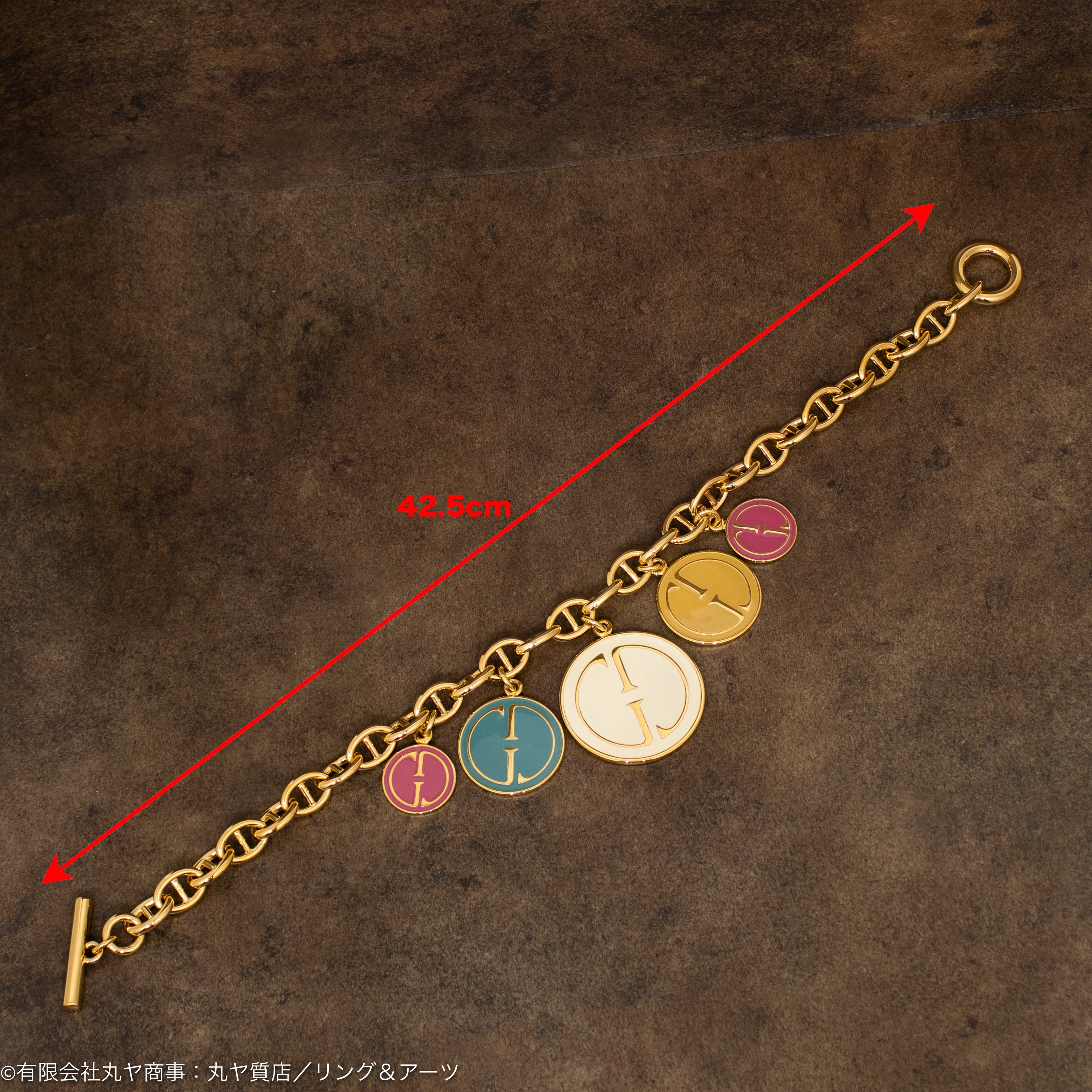 オールドグッチ:1991年製GP製マルチカラーサークルロゴデザインヴィンテージネックレス/OLD GUCCI VINTAGE NECKLACE made in 1991 【有限会社丸ヤ商事:丸ヤ質店/リング&アーツ】港南台店オフィシャルウェブショップ"・・・とある質屋の店長の私物!?" OLD GUCCI オールドグッチ ITALY製 ロゴ カフスボタン カフス