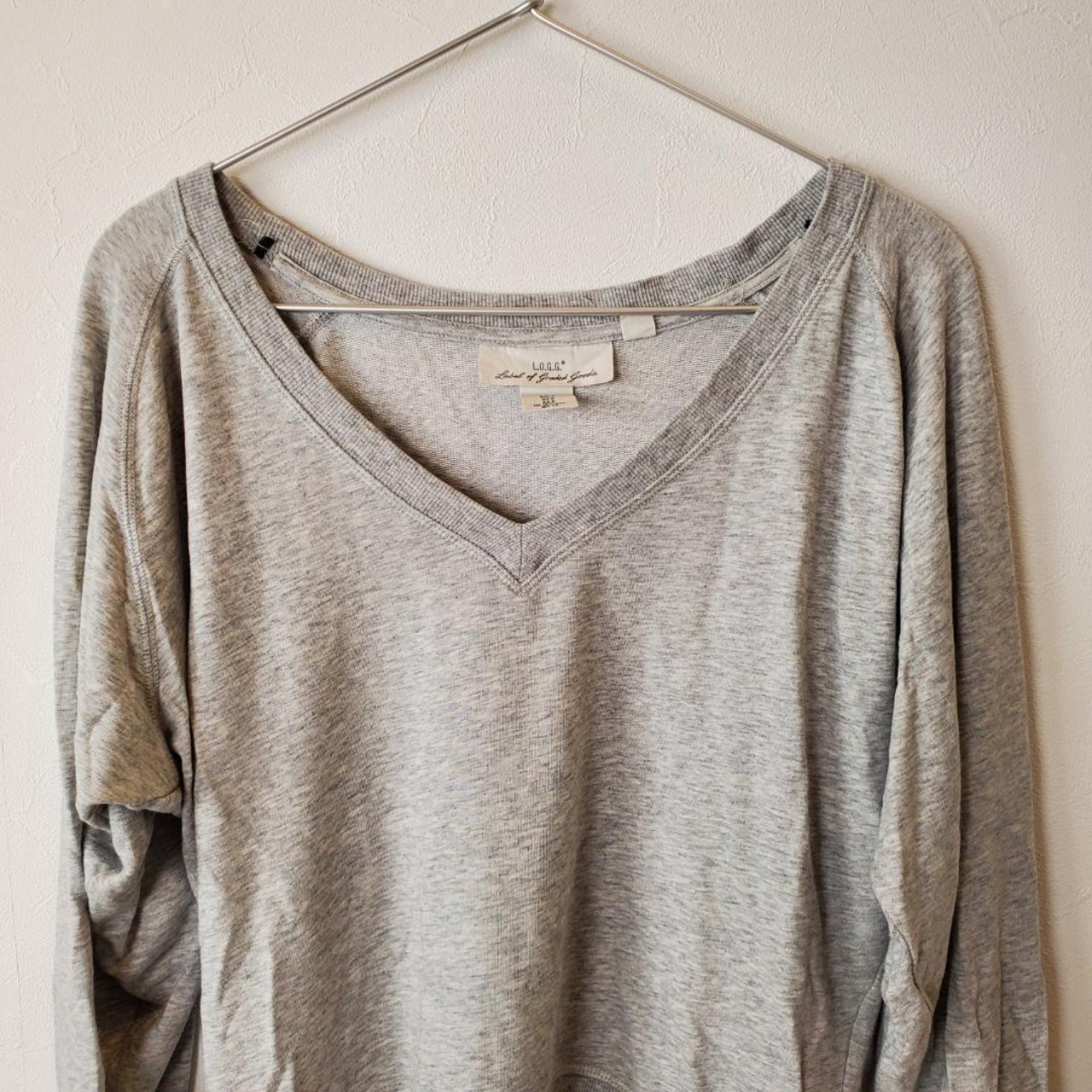 【USED】薄手トレーナー　柔らか素材　Sサイズ　春パーカー