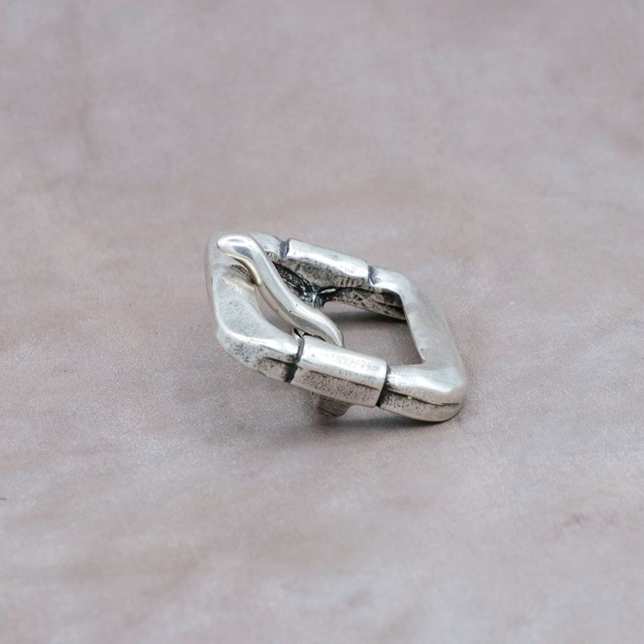 IM2010】イタリア製 バックル 40mm 幅 カジュアルベルト用