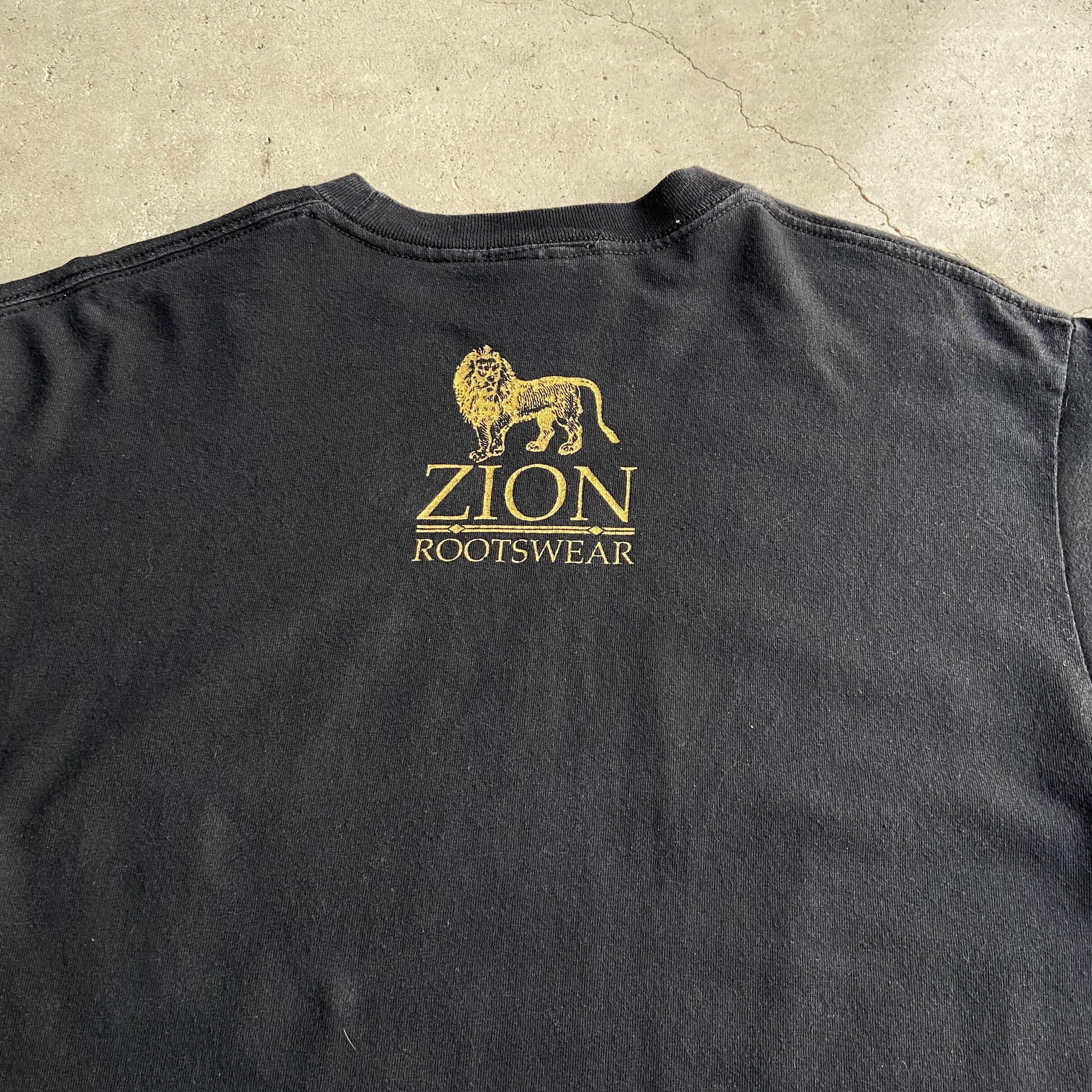 00年代 ZION BOB MARLEY ボブマーリー レゲエ アーティストTシャツ