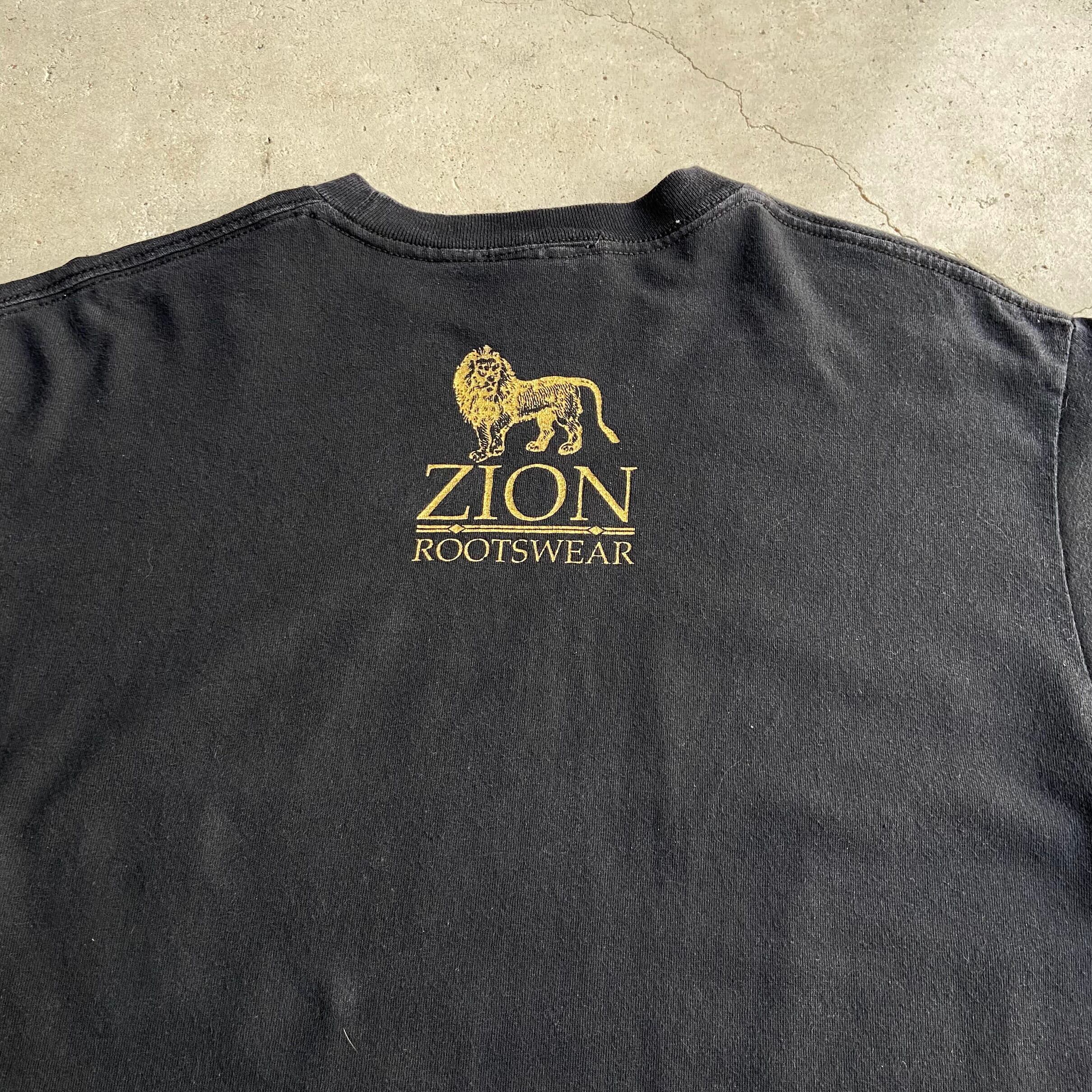 00年代 ZION BOB MARLEY ボブマーリー レゲエ アーティストTシャツ 