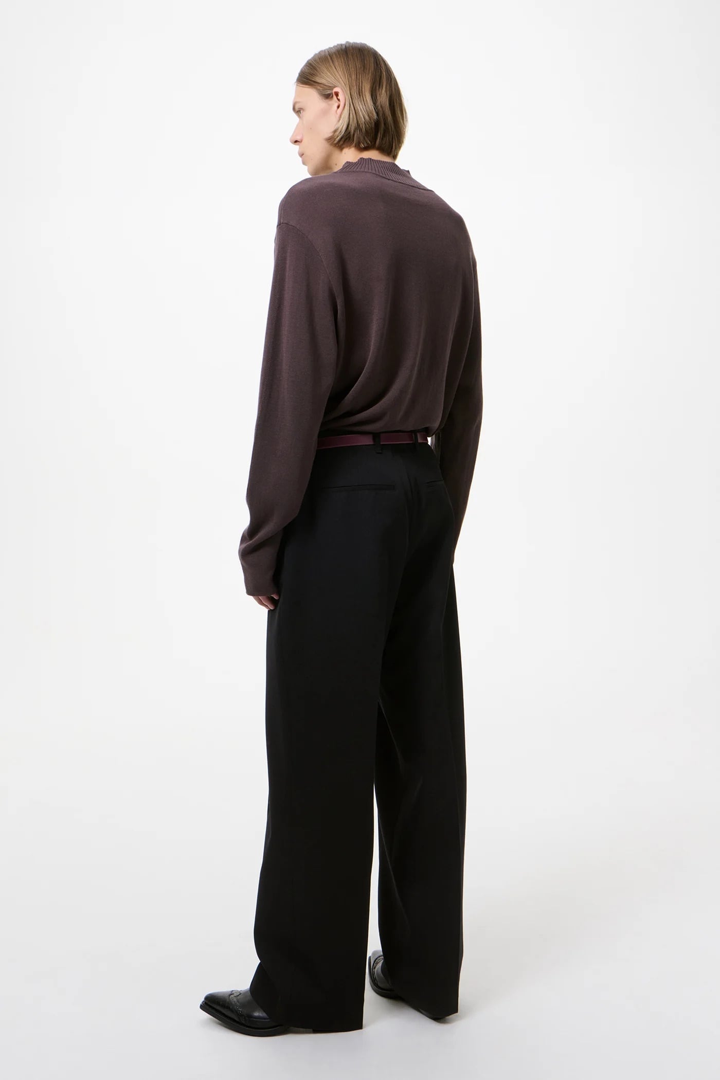 OUR LEGACY BORROWED CHINO Coarse Black Gabardine M2264BCB | BEST