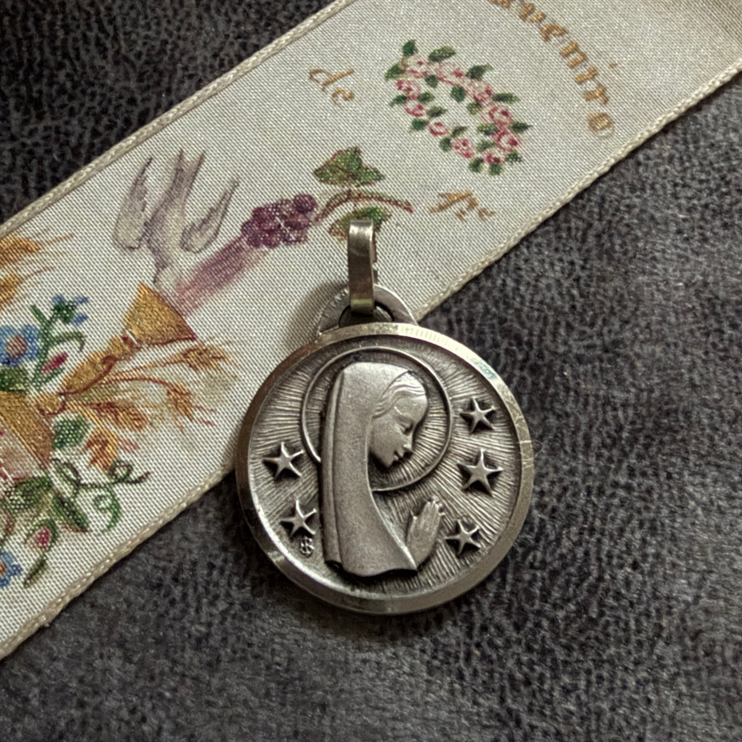 ルルドのマリア | Antique medaille Mary