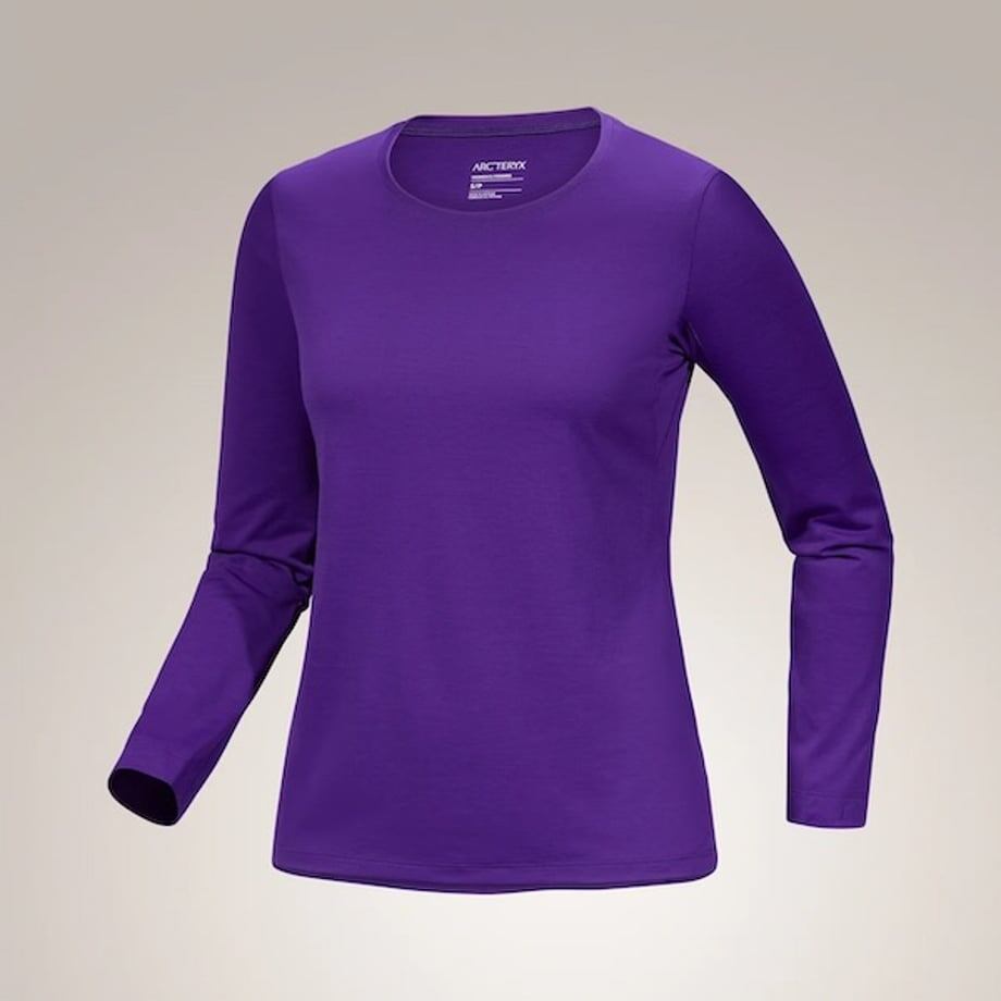 ARC'TERYX アークテリクス / ティーマ クルー ロングスリーブ ウィメンズ #Azalea Heather