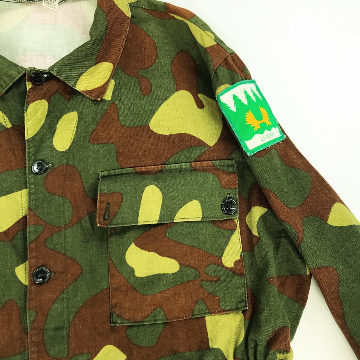 FINNISH ARM フィンランド軍 M-62 カモ 80〜 90年代 あたり おそらく