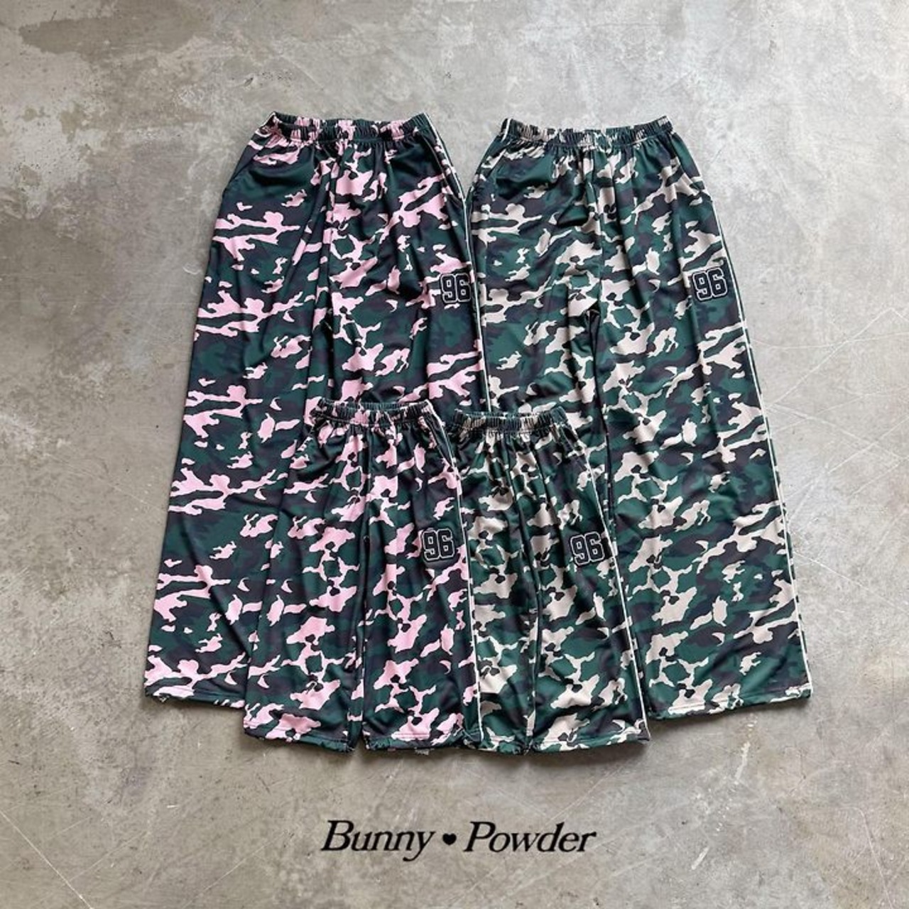 [Bunny Powder] (Planning) Camo Mesh Pants (adult) / [버니파우더] 기획)카모메쉬팬츠 (adult)