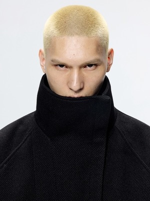 FRKM SCD 25AW リラックスコクーンショートコート