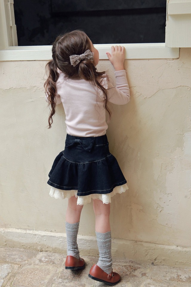 ※お洋服と同梱限定※【即納】<flo>  Florey knee socks