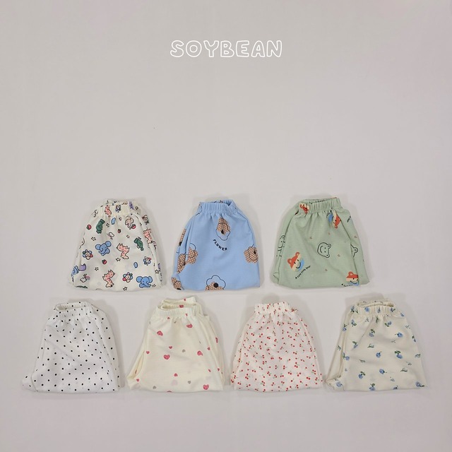 【取寄】soybean｜bonbon balloon pants｜ボンボンバルーンパンツ｜XS-XL｜kids｜26 summer