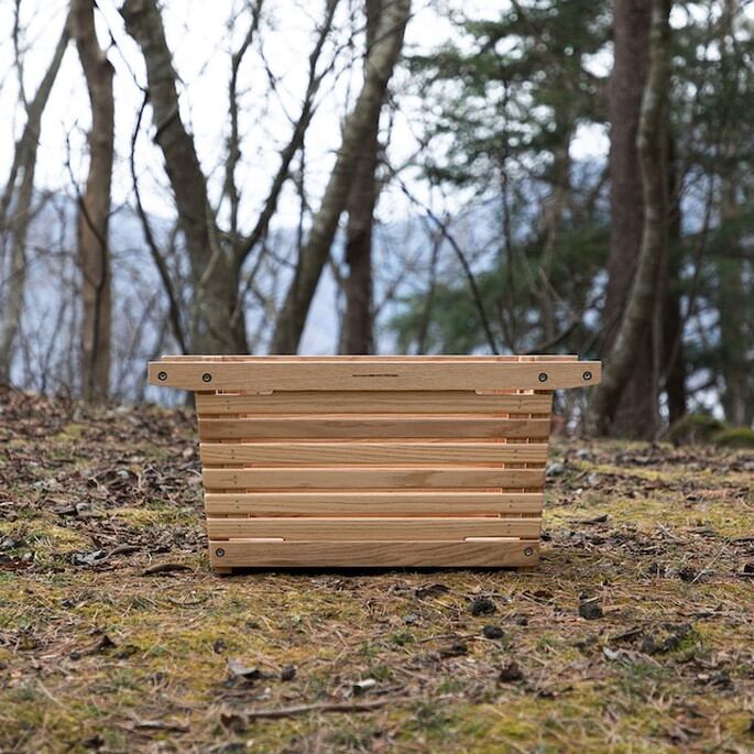 コンテナ イキキ IKIKI シェルフコンテナMオーク shelf containerM ork