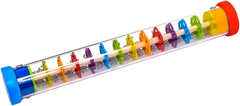 goki 楽器 赤ちゃん レインボースティック レインメーカー 知育玩具