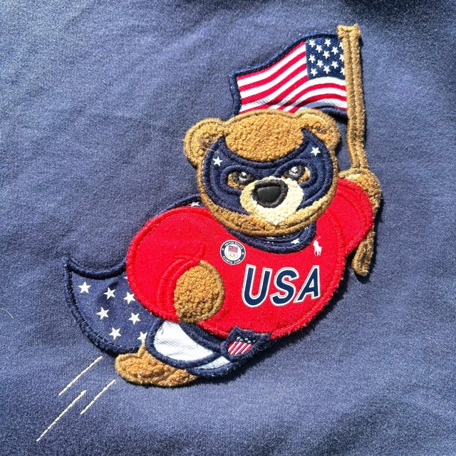 【KIDS】POLO Olympic bear sweat size:5