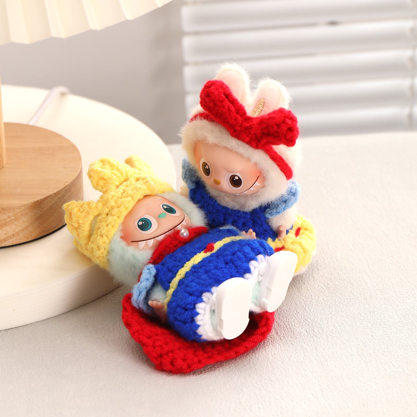 ラブブ 4代対応 王子様/お姫様 ニットロンパース/ワンピース＋