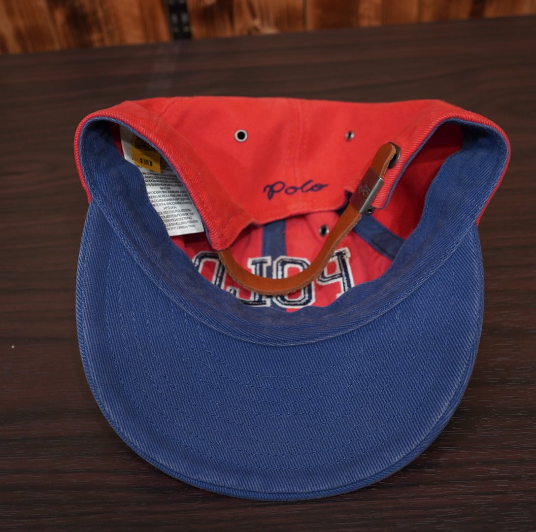 ralphlauren キャップ /ラルフローレン ツートン 帽子 ベース
