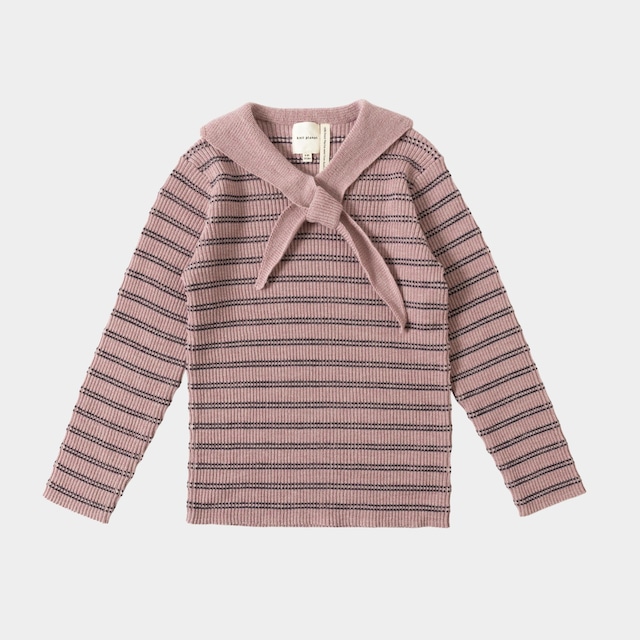 【knit planet】COLLAR BLOUSE - THISTLE