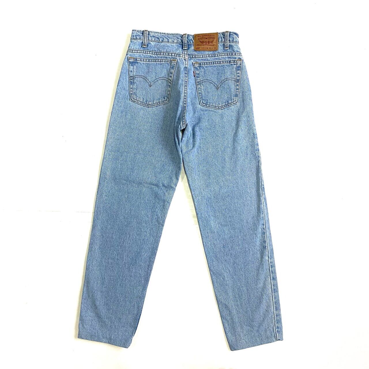 80年代 カナダ製 Levi's リーバイス 550 テーパード デニムパンツ メンズｗ30 レディース 古着 RELAXED FIT ヴィンテージ  ビンテージ 【デニムパンツ】【SA2204】 | cave 古着屋【公式】古着通販サイト