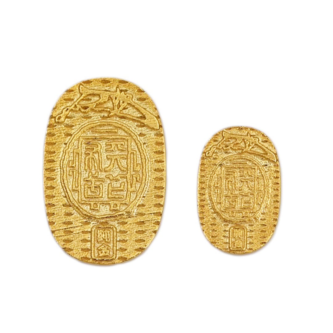 金 お守り 9999 純金 刻印あり 純金 『信長の純金お守り 小判』約1g お守り【JUNGOLD