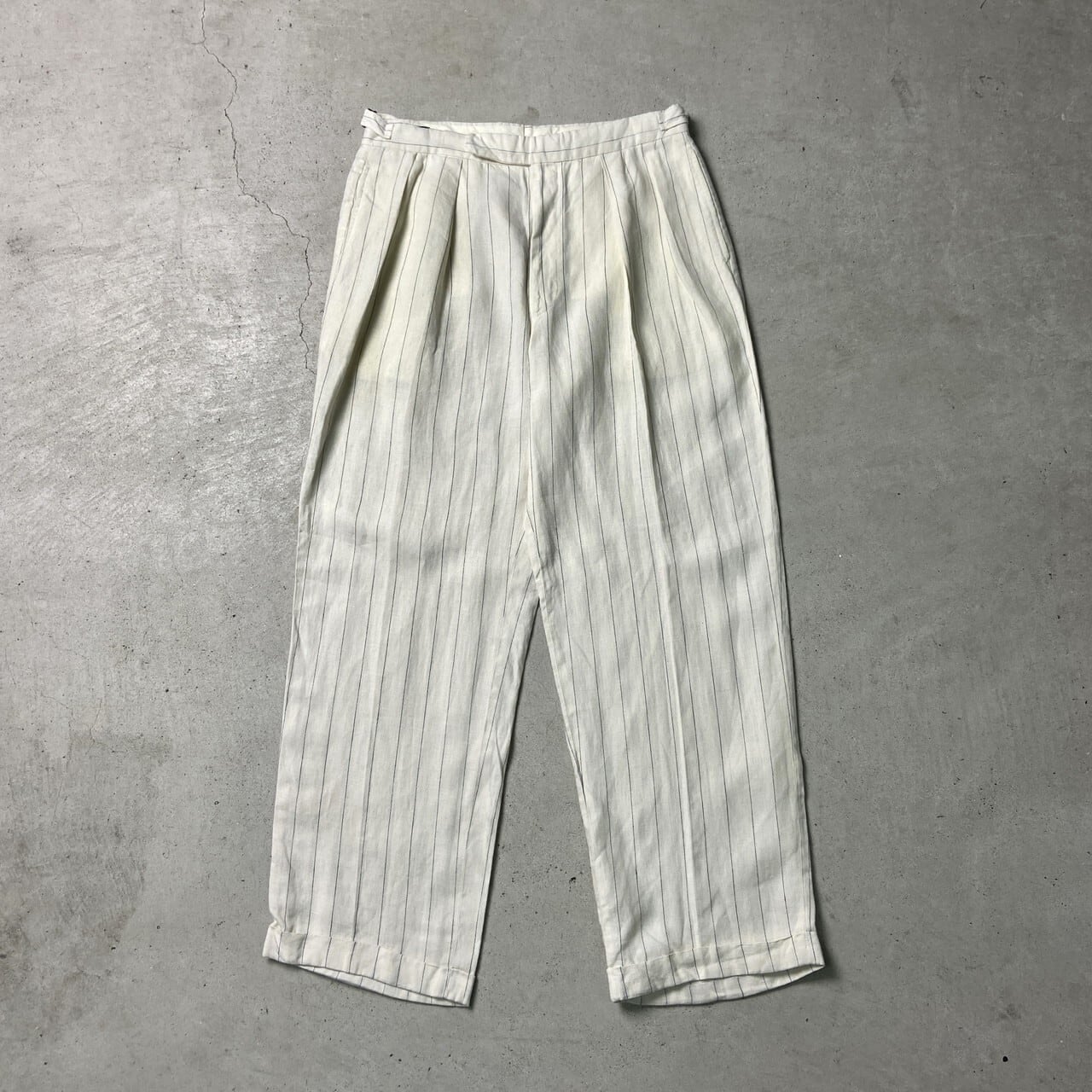 90年代 USA製 Polo by Ralph Lauren ポロバイラルフローレン リネン 