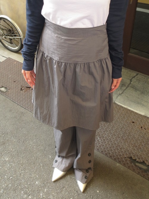 LAYERED FLARE PANTS
