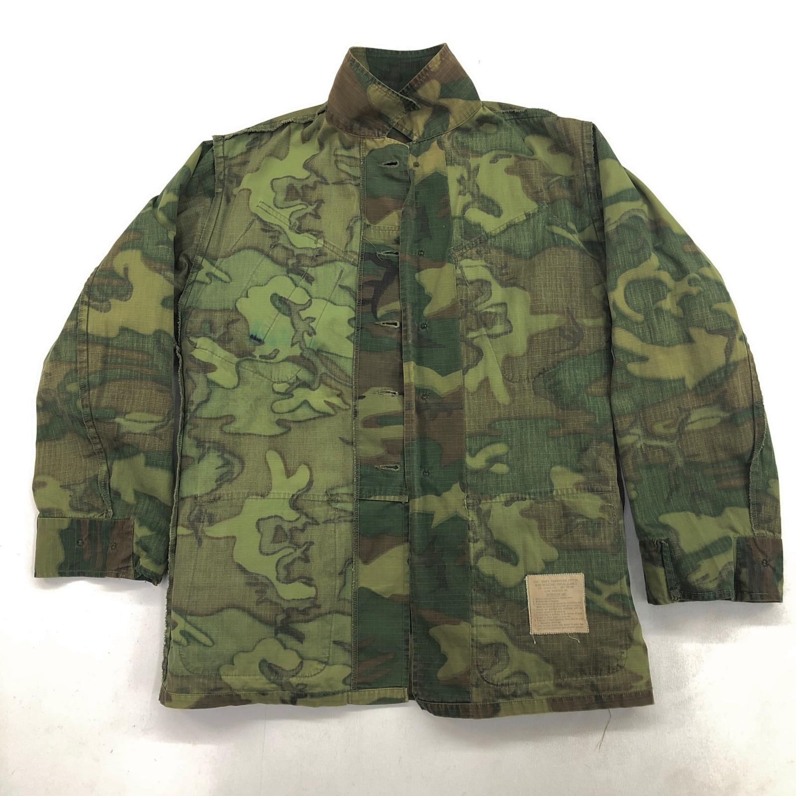 U.S.ARMY 60年代 ALPHA INDUSTRIES JUNGLE FATIGUE JACKET ジャングル