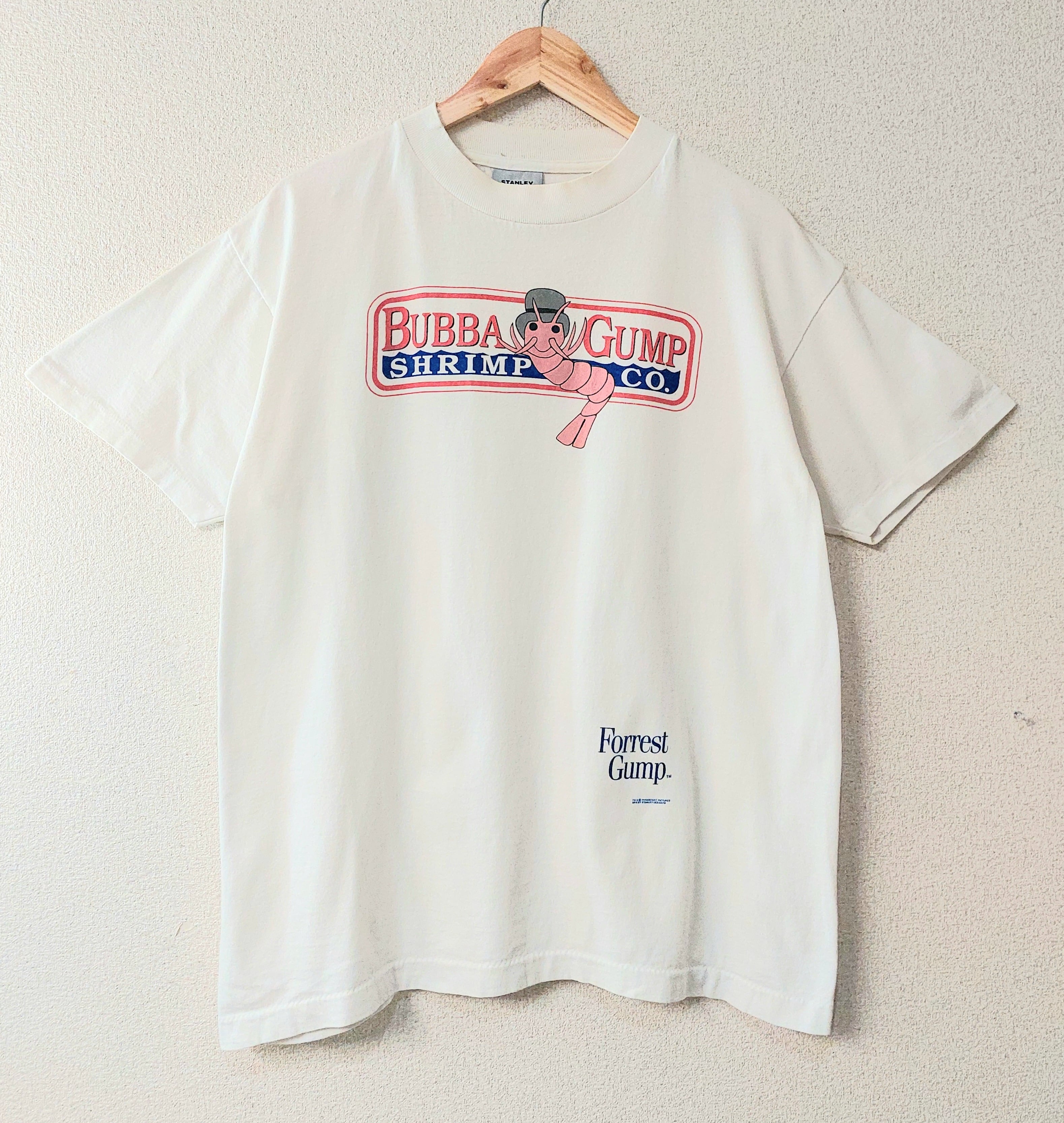 90's Forrest Gump BUBBA GUMP Tシャツ STANLEY DESANTIS タグ Lサイズ ...