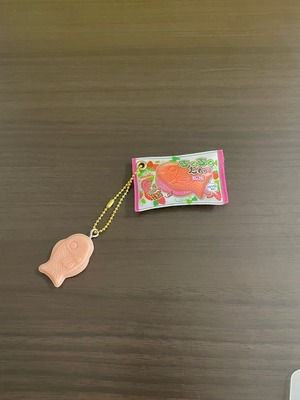 ぷくぷくたいミニチュアマスコット ②いちご