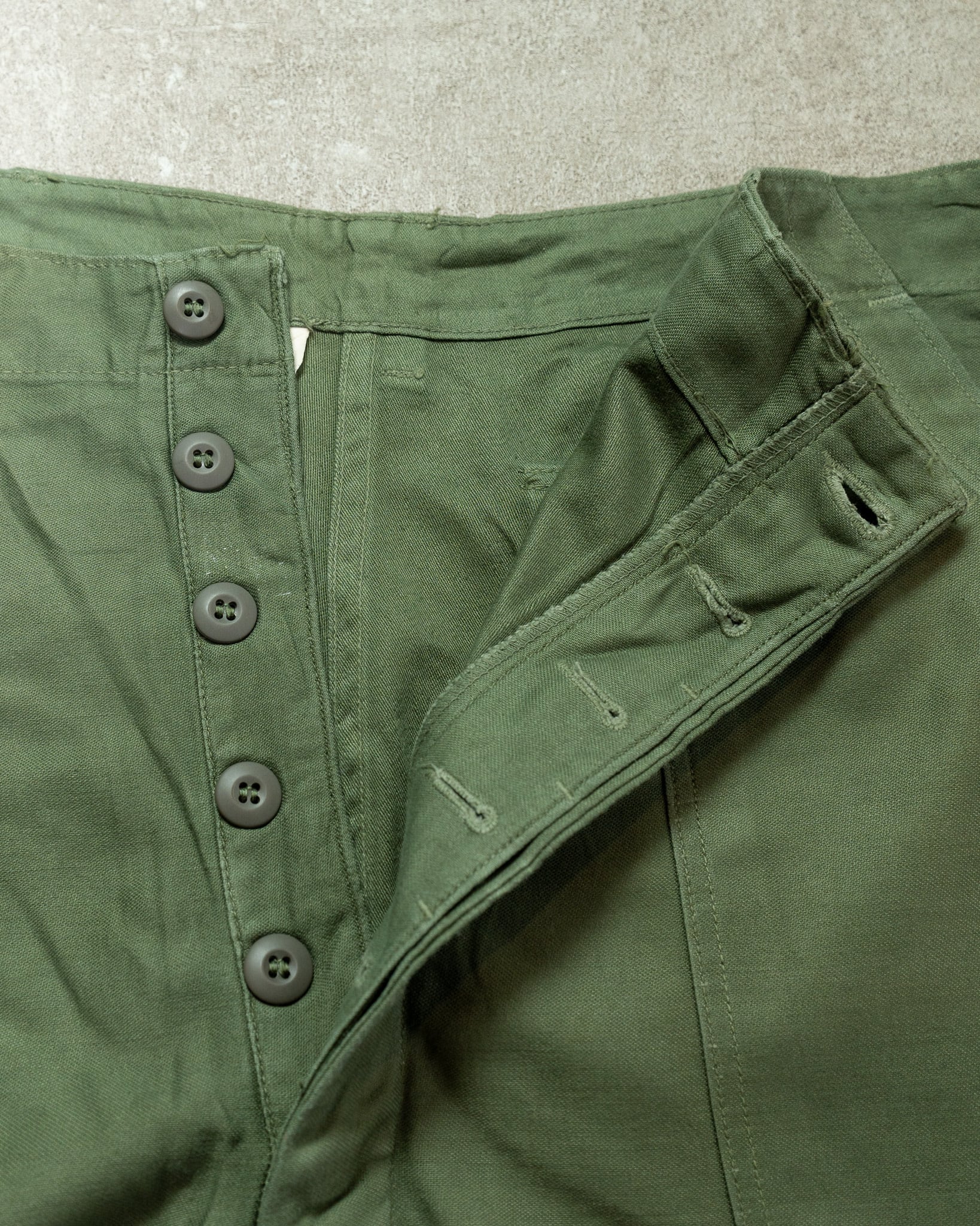 41×30】U.S.Army Utility Trousers OG-107 Used 実物 米軍 ベイカー