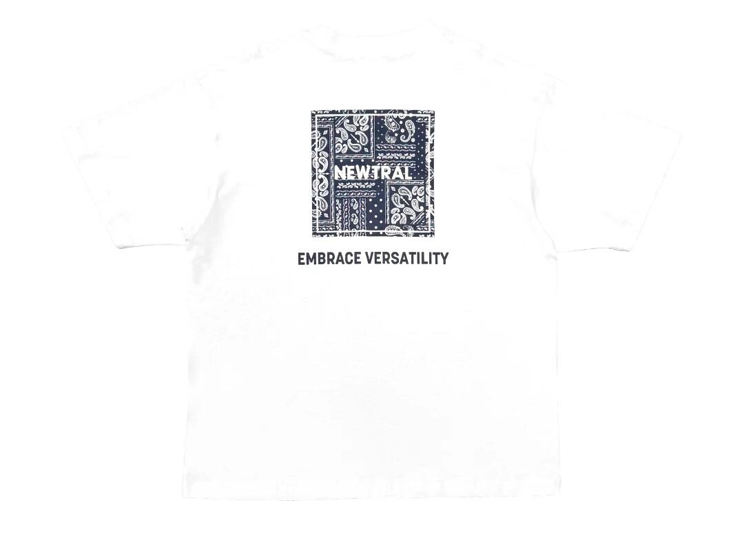 NEWTRAL Paisley Logo Tee ペイズリーロゴTシャツ