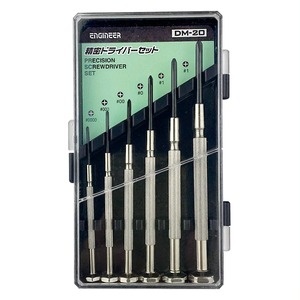 【人気】ENGINEER エンジニア +精密ドライバーセット 6本組 DM-20